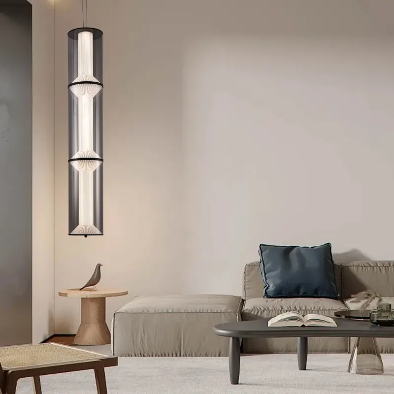 Previzualizare 3: Lustra LED Suspendata cu Telecomanda 78W, Orin, 3 elemente, Inaltime Reglabila, Lumina Calda/Rece/Neutra, Alb, Metal