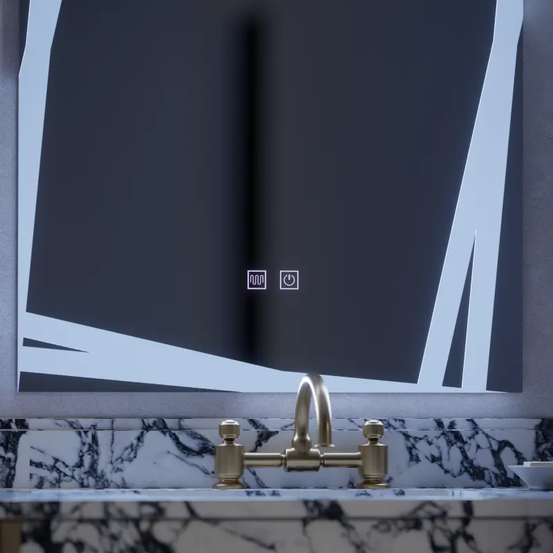 Previzualizare 2: Oglinda LED Touch Infinitum Sistem Dezaburire 60X80cm