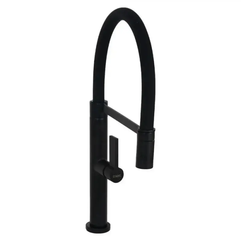 Previzualizare 2: Baterie Bucatarie, Alama Sanitara, Negru, CF2045