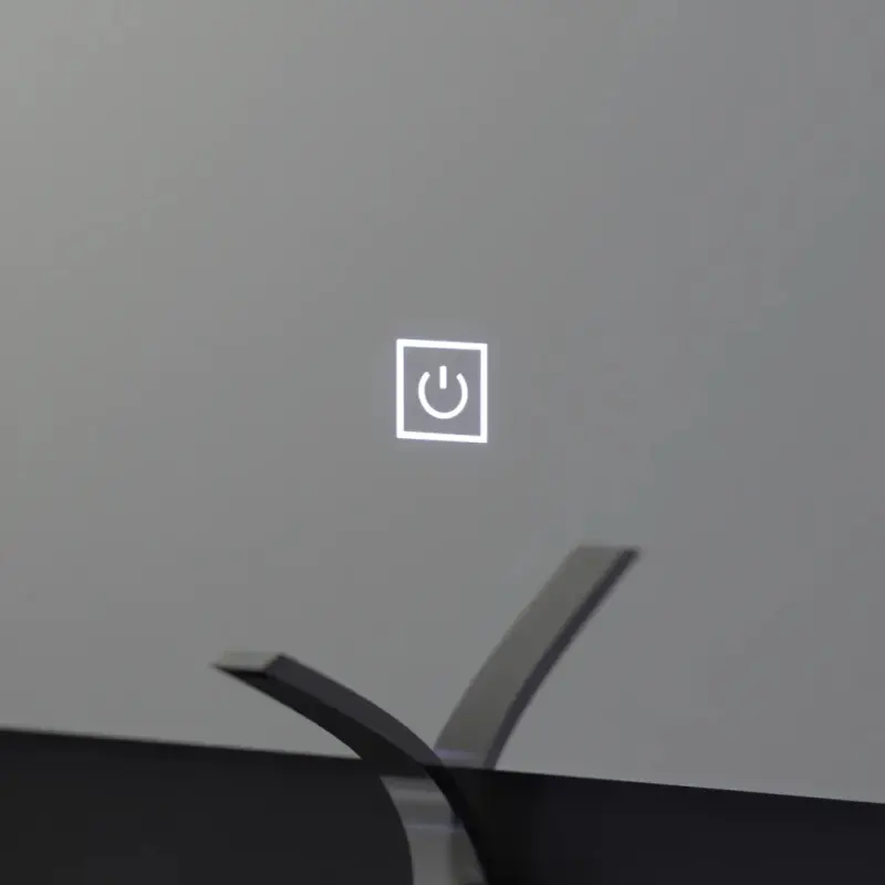 Previzualizare 2: Oglinda LED Rectangulara, 80x60cm, Infinity Frame Basic Touch 1005S-20A