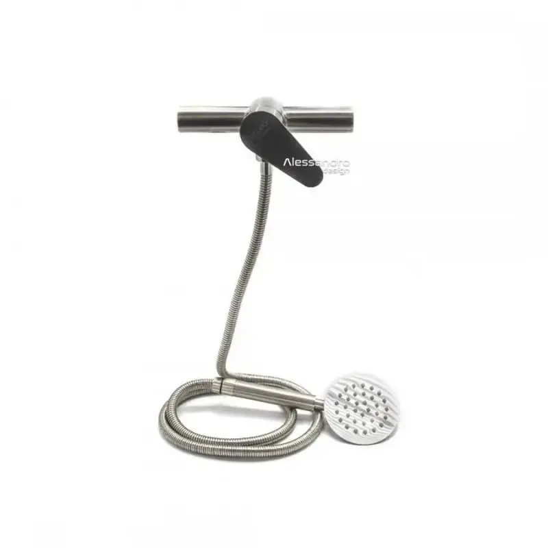 Previzualizare 2: Set Baterie si Furtun, Inox SUS304, Satinat, LY011