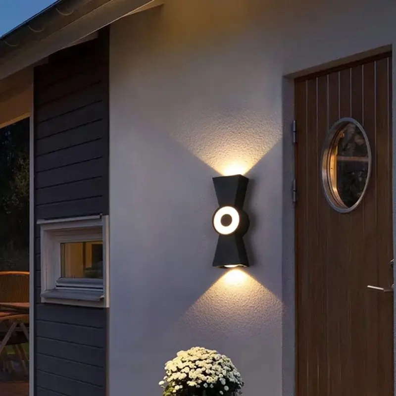 Previzualizare 2: Aplica LED de Exterior AX161, 7W, Metal, Negru