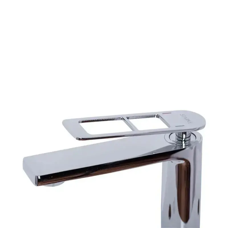 Previzualizare 3: Baterie Lavoar Monocomanda Cartus Ceramic Alama Sanitara Crom Lucios Racorduri si Kit Fixare Incluse 9707