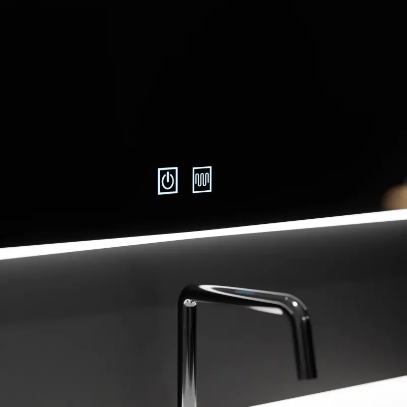 Previzualizare 2: Oglinda LED Nor 60x40cm, Nuvola Touch, Sistem Dezaburire, Dimabila