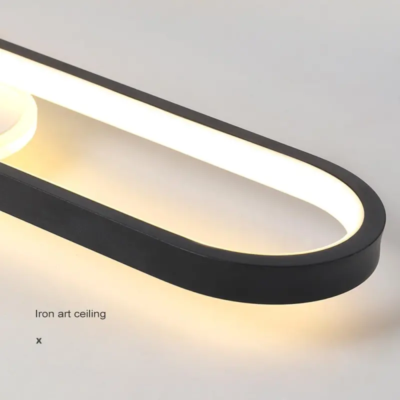 Previzualizare 4: Lustra LED cu Proiector Reglabil FISSO Camilla 69W, lumina Rece/Calda/Neutra, Negru