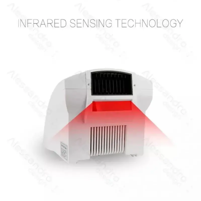 Previzualizare 2: Uscator de Maini cu Senzor, 1800W, Alb, Abs