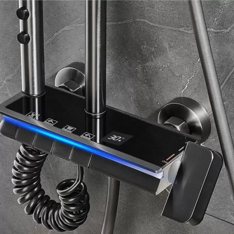 Previzualizare 3: Coloana Dus Inox, Gri Inchis, OD3904