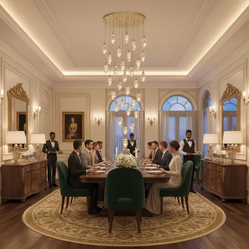 Previzualizare 3: Candelabru Cristal AROHA LED cu Telecomanda, Suspendat, 30 Surse, 90W, Lumina Calda/Neutra/Rece, Diametru 60cm, Inaltime Reglabila, Auriu, Metal si Cristal