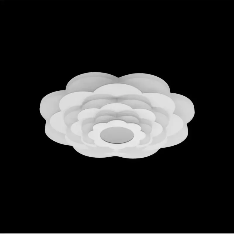 Previzualizare 2: Lustra LED NEXA 3D, 20W, Diametru 24cm, lumina Rece/Calda/Neutra, Alb