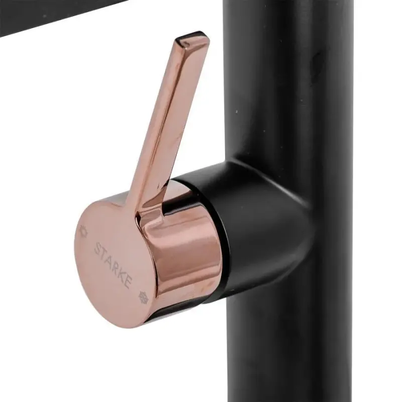 Previzualizare 2: Baterie Lavoar, Alama Sanitara, Negru, 9107H/M