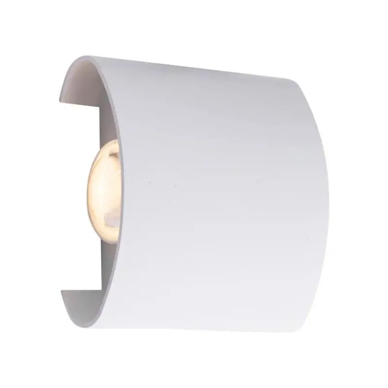 Previzualizare 2: Fantas Aplica LED de Exterior si Interior, 2 Surse x 1W, IP65, Metalic, Alb, 3000K