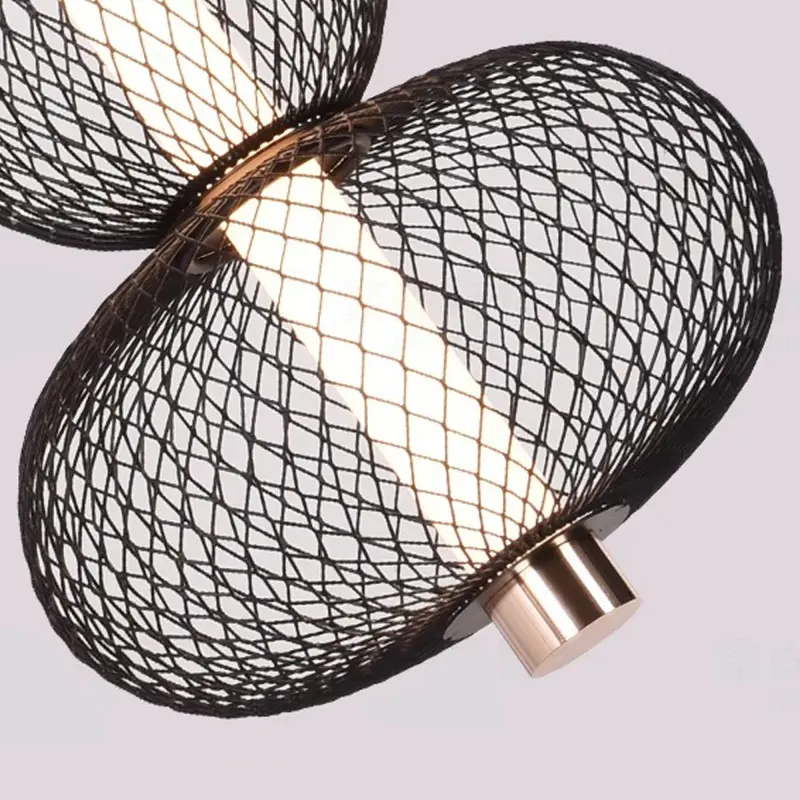Previzualizare 2: Lustra LED Suspendata LM550/3BK, 12W, Lumina 3000/4000/6000K, Negru