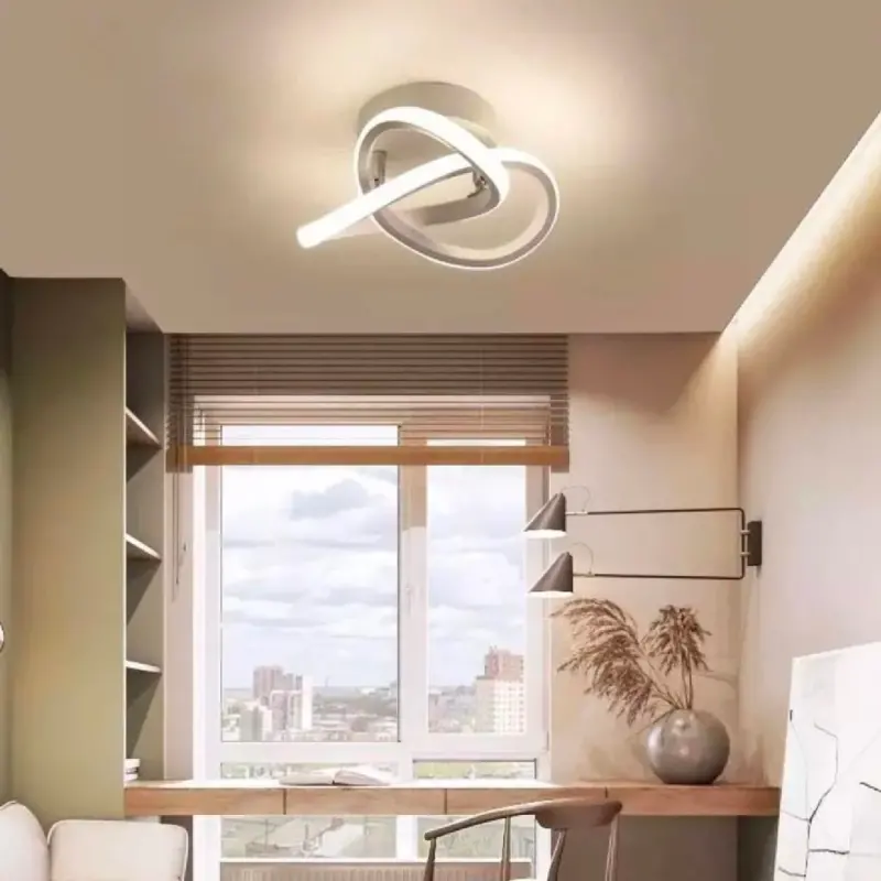 Lustra LED VERTEX Infinitum 13W, Lumina Rece/Calda/Neutra, Alb