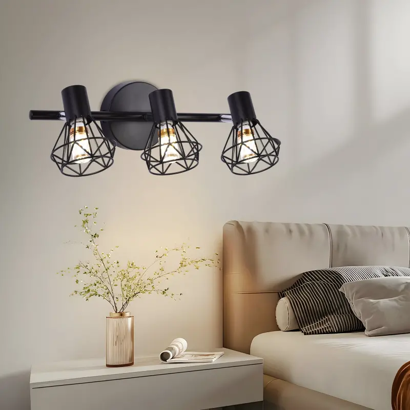 Previzualizare 3: Lustra cu Abajur, GRACIE, Diamant, 3XE14, Negru