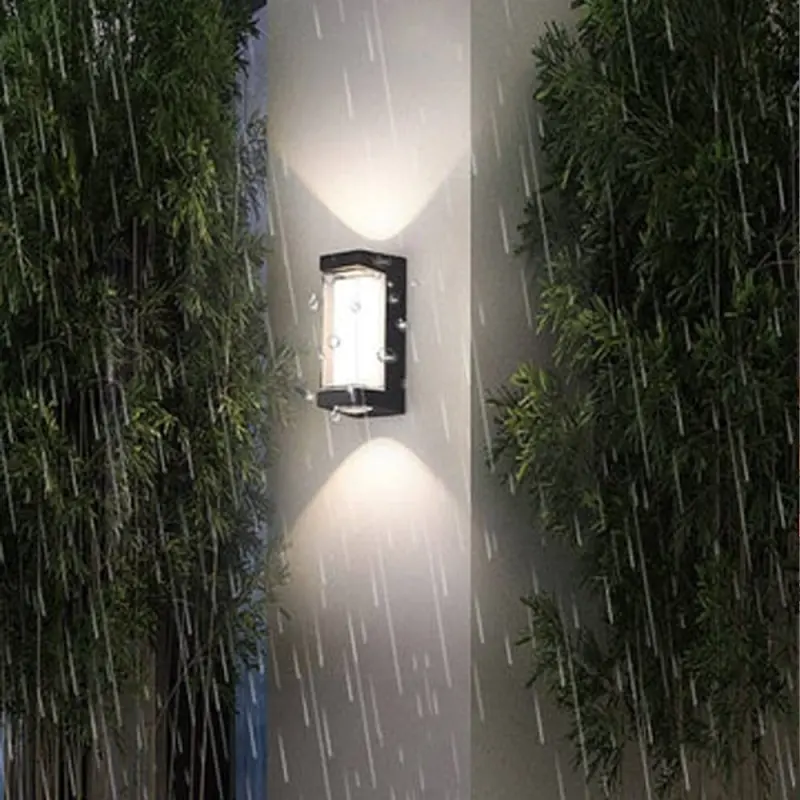 Previzualizare 3: Aplica LED AX217 de Exterior si Interior, 2 Surse x 10W, Metalic, Negru, 3000K