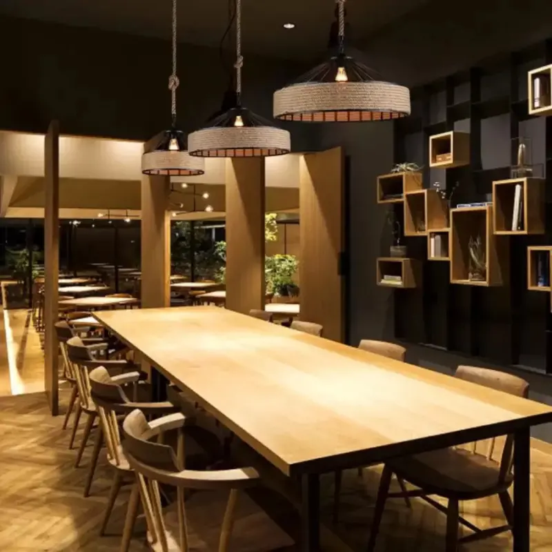 Previzualizare 4: Lustra Anthony, Bec 1x E27, Negru