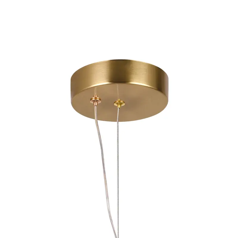 Previzualizare 3: Lustra LED Suspendata LM551/4GD, 23W, Lumina 3000/4000/6000K, Auriu, Inaltime Reglabila