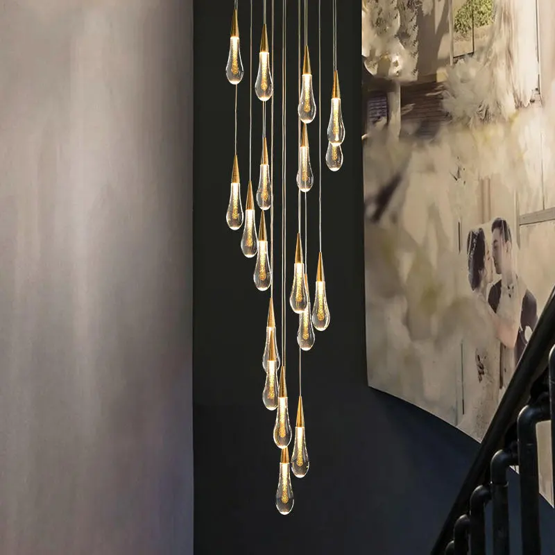 Previzualizare 4: Candelabru Cristal LED Suspendat, 39W, Iustinian, Diametru 60cm, Inaltime Reglabila, Auriu, Metal si Cristal