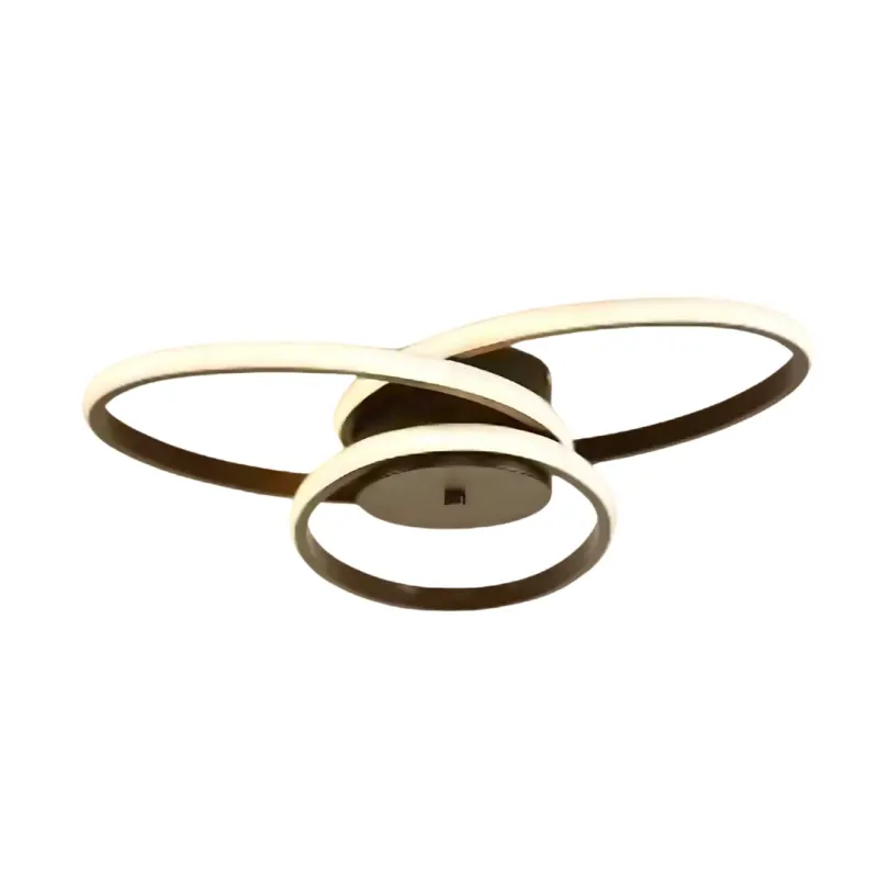 Previzualizare 2: Lustra LED cu telecomanda ECATERINA 27W, lumina Rece/Calda/Neutra, Dimabila, Negru