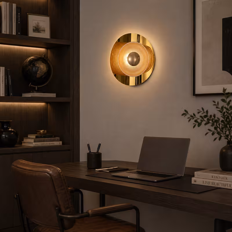 Previzualizare 3: Aplica LED Decorativa DOME Lumina Rece/Neutra/Calda Auriu