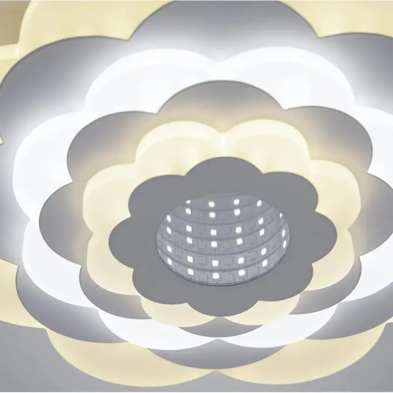 Previzualizare 3: Lustra LED NEXA 3D, 20W, Diametru 24cm, lumina Rece/Calda/Neutra, Alb