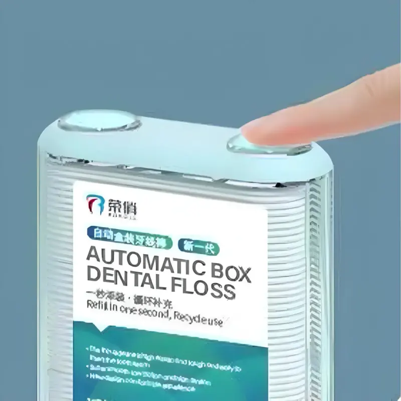 Previzualizare 3: Set 100 buc Scobitori cu ata dentara cu cutie disposal