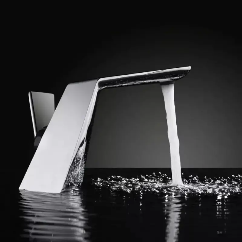 Previzualizare 2: Baterie Lavoar, Alama Sanitara, Crom, 6727