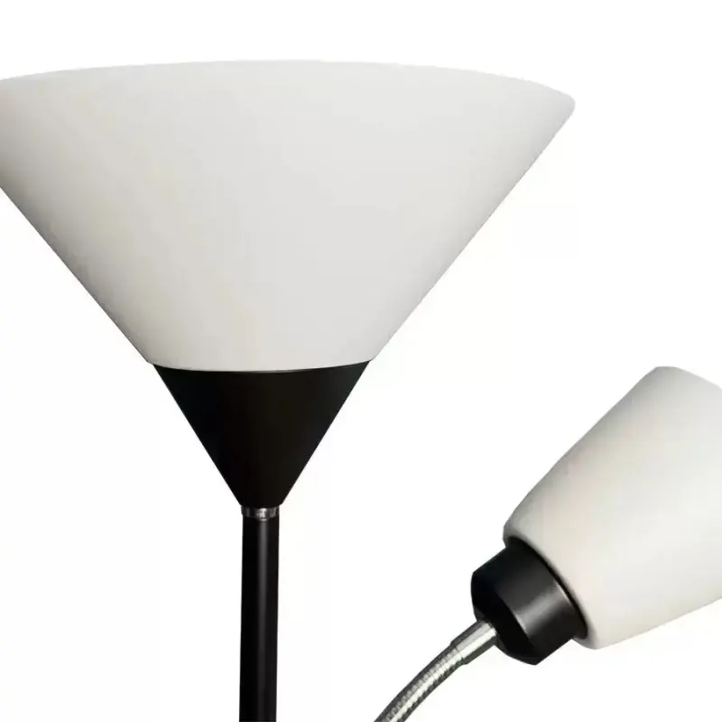 Previzualizare 3: Lampadar Rory 2x E27 Alb Negru