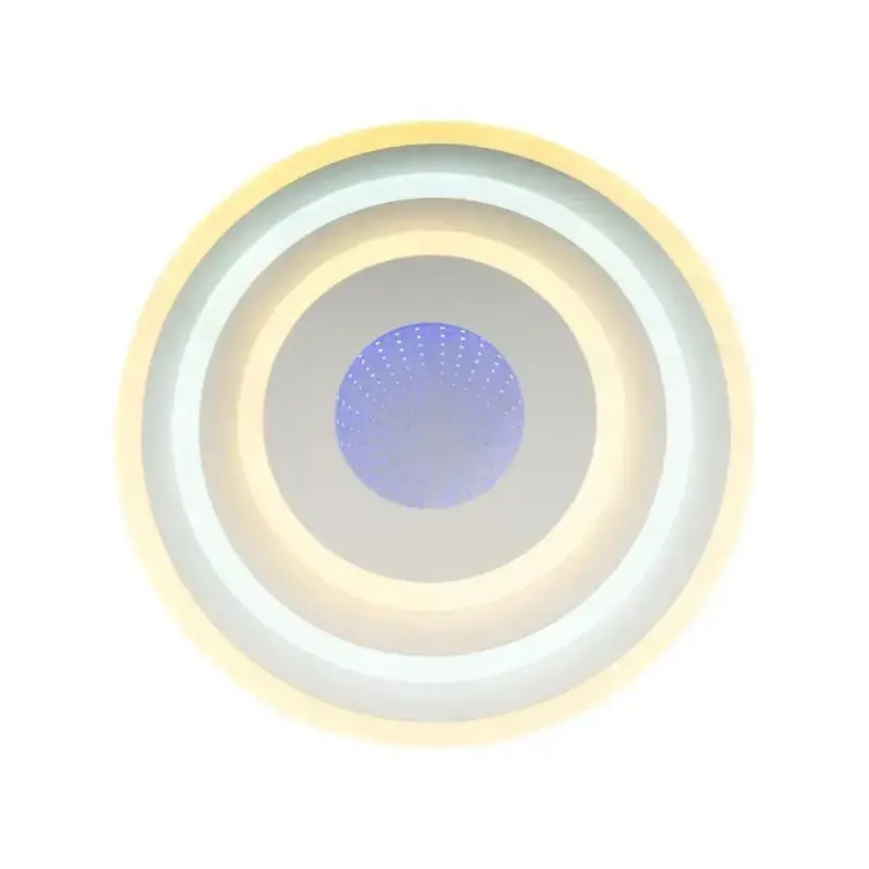 Previzualizare 3: Lustra LED NIVARA 3D 20W, Diametru 30cm, lumina Rece/Calda/Neutra, Alb