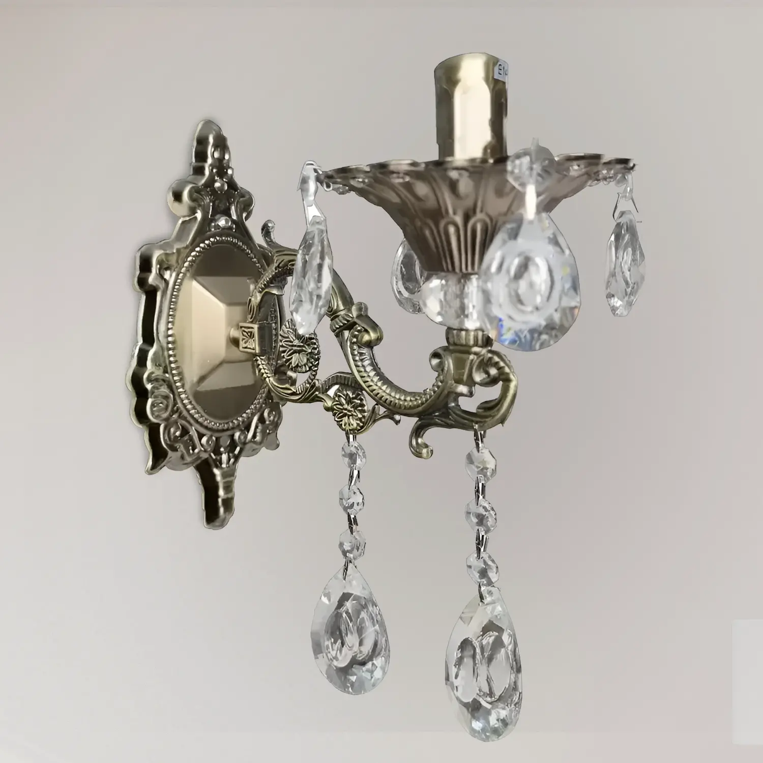 Aplica Cristal SANSSOUCI Picollo, 1xE14, Alama Antichizata
