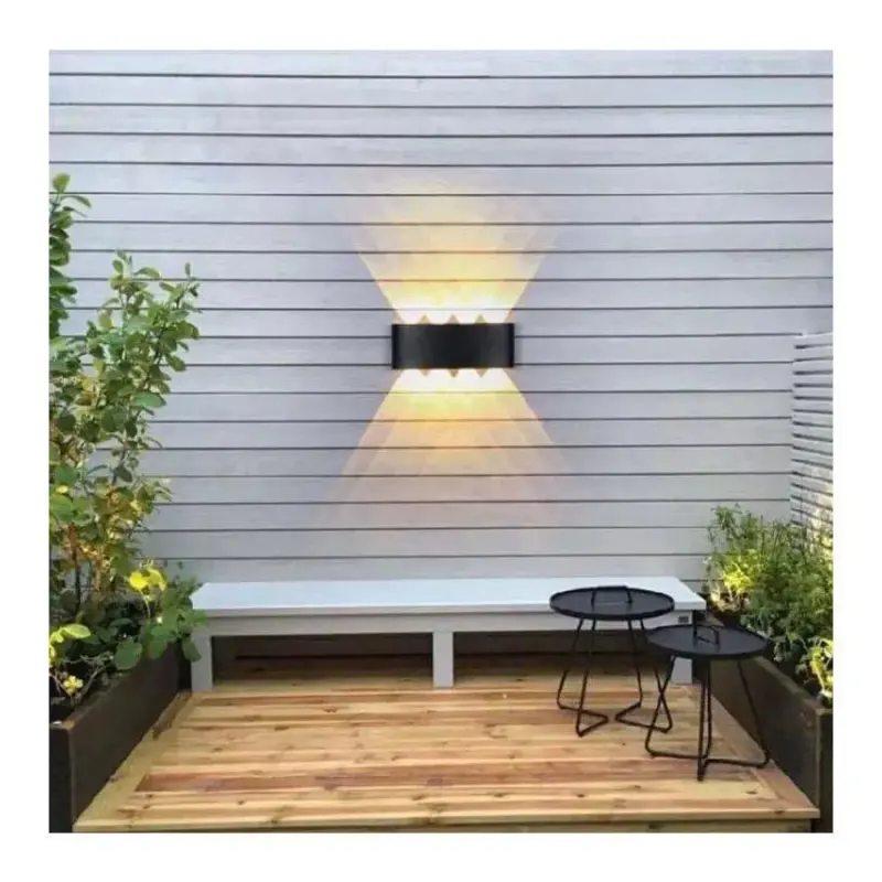 Previzualizare 4: Fantas Aplica LED de Exterior si Interior, 8 Surse x 1W, IP65, Metalic, Negru, 3000K