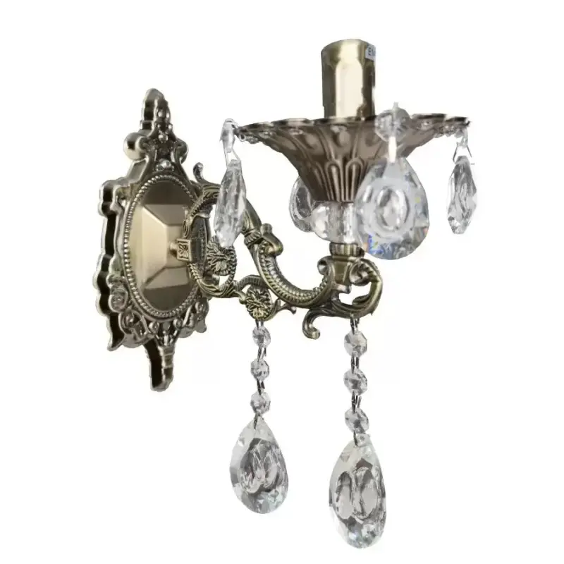 Previzualizare 4: Aplica Cristal SANSSOUCI Picollo, 1xE14, Alama Antichizata