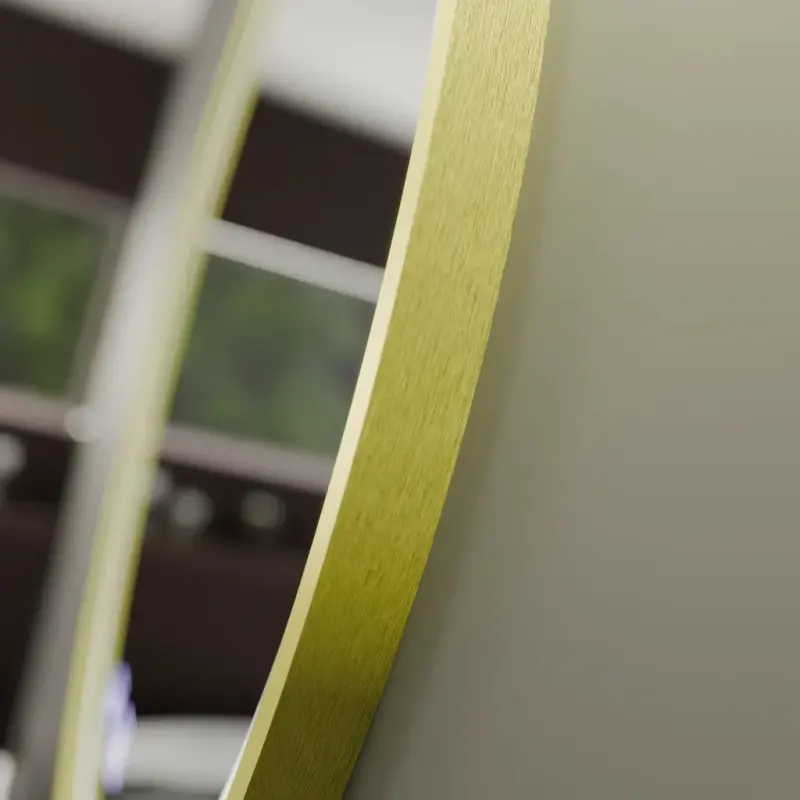 Previzualizare 4: Oglinda LED Rotunda, 70cm, Glanz Touch, Sistem Dezaburire, Dimabila