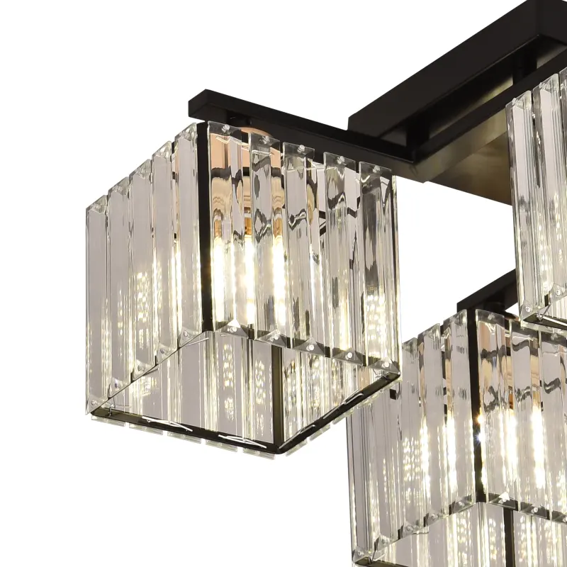 Previzualizare 2: Lustra Georgiana, LC111/4BK, 4x E27, Negru, Metal