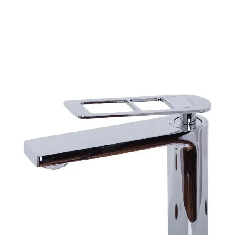 Previzualizare 2: Baterie Lavoar Monocomanda Cartus Ceramic Alama Sanitara Crom Lucios Racorduri si Kit Fixare Incluse 9707