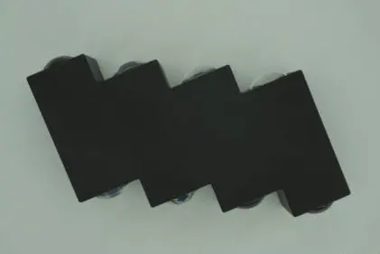 Previzualizare 2: Aplica LED AX232, Exterior, 8 Surse, 8W, Negru, 3000K