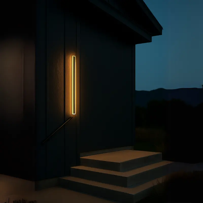 Previzualizare 2: Aplica LED de Exterior Mack, Lungime 120cm, 16W, IP65, Metal, Liniar, Negru