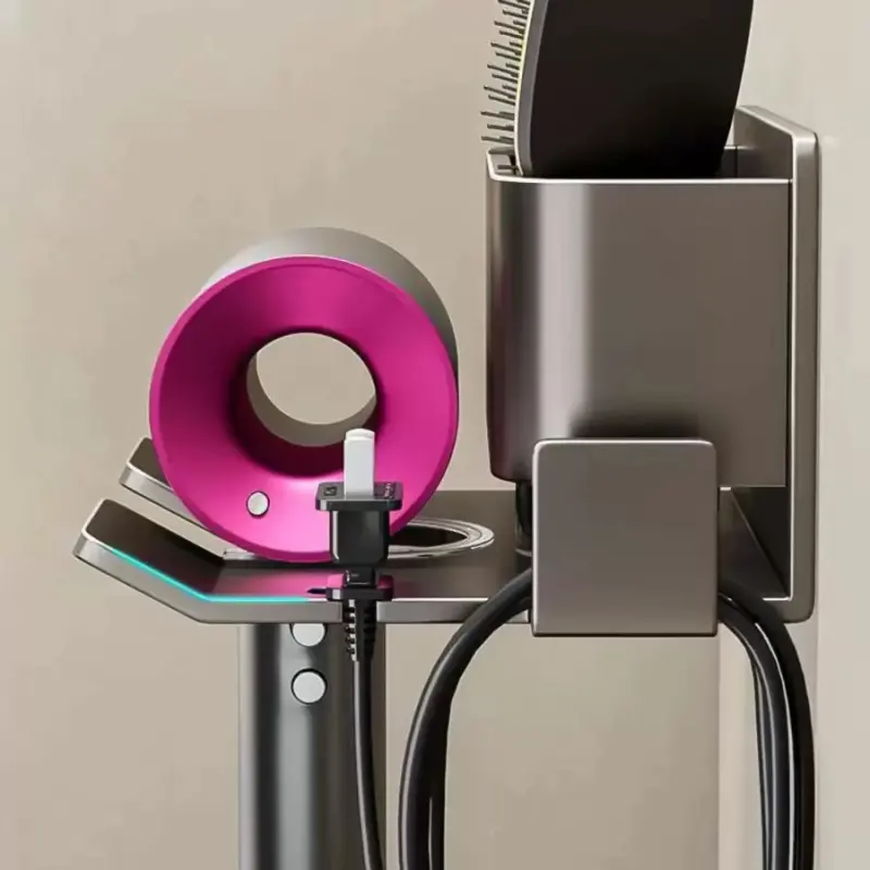 Previzualizare 2: Suport Feon si Accesorii Baie Metalic, Gri