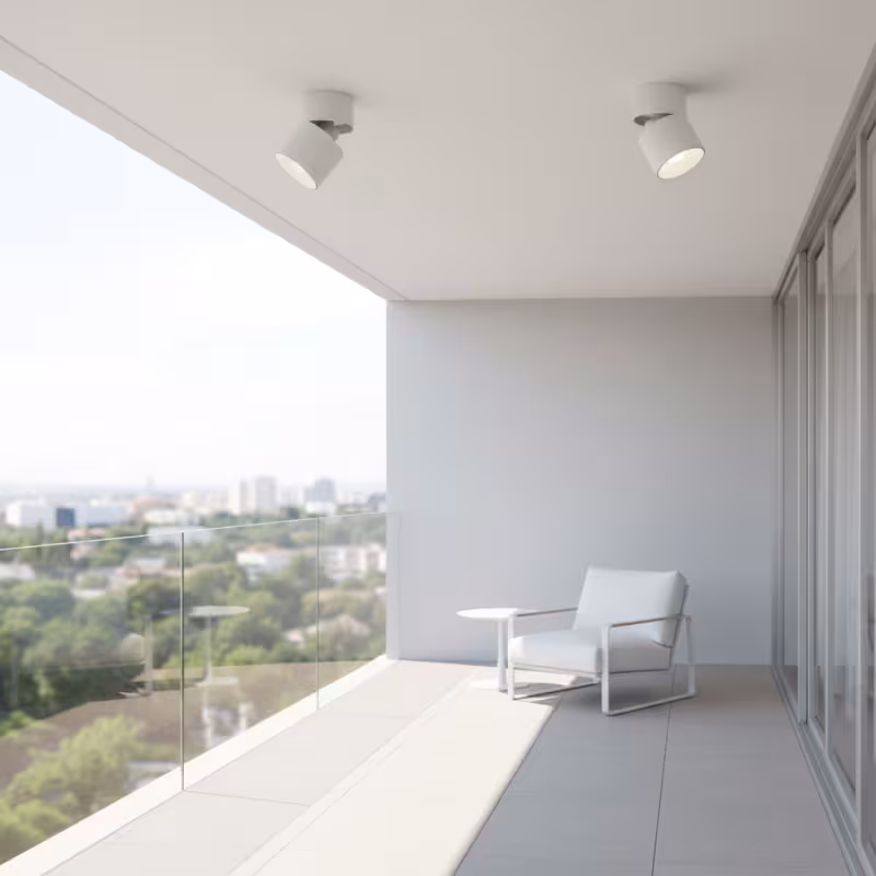 Previzualizare 3: Spot LED TINNIE, Rotativ, 9W, Lumina Neutra 4000K, Alb