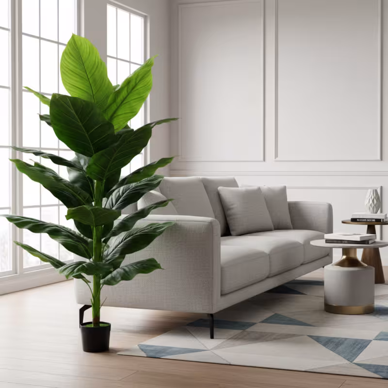 Previzualizare 2: Planta Artificiala Tip Bananier Musa, 150 cm, Verde