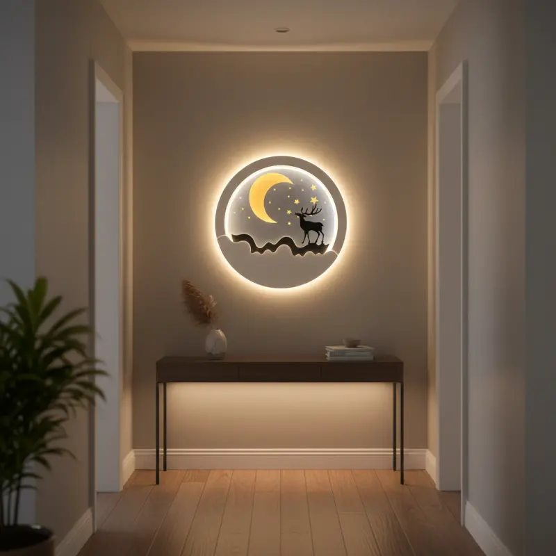 Previzualizare 3: Aplica LED NOCTRA, 44W, Lumina Calda/Neutra/Rece, Negru