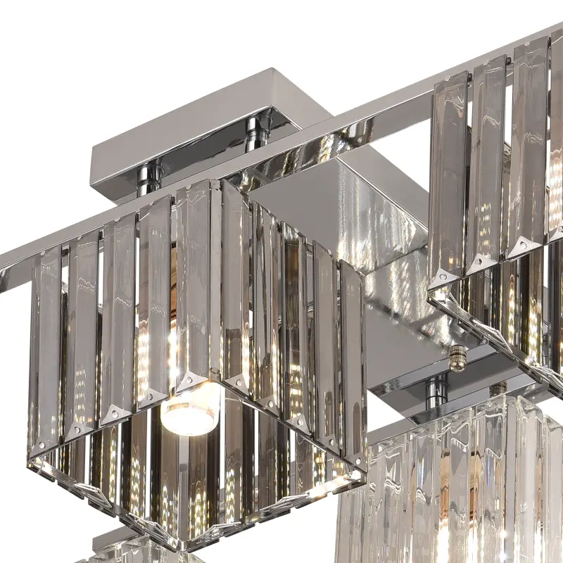 Previzualizare 4: Lustra Georgiana, LC115/6, 6x E27, Crom, Metal