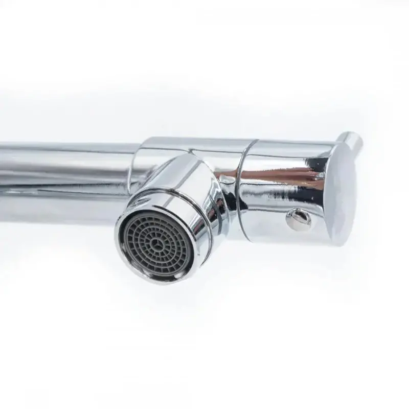 Previzualizare 4: Baterie Bucatarie cu Dus Extractibil, Inox si Alama Crom, YD/301