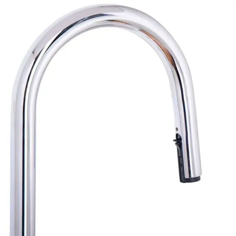 Previzualizare 2: Baterie Bucatarie cu Dus Extractabil, Inox SUS304, Crom, FJ5543