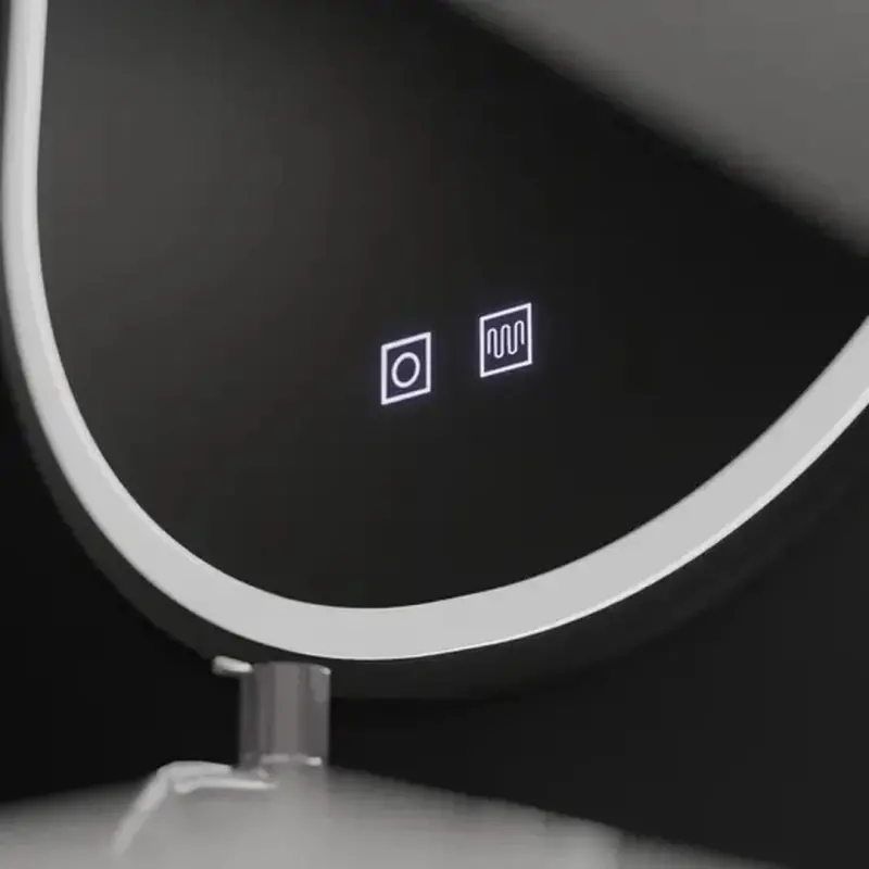 Previzualizare 3: Oglinda LED Ovala, 60x80cm, Velara Touch, Sistem Dezaburire, Dimabila