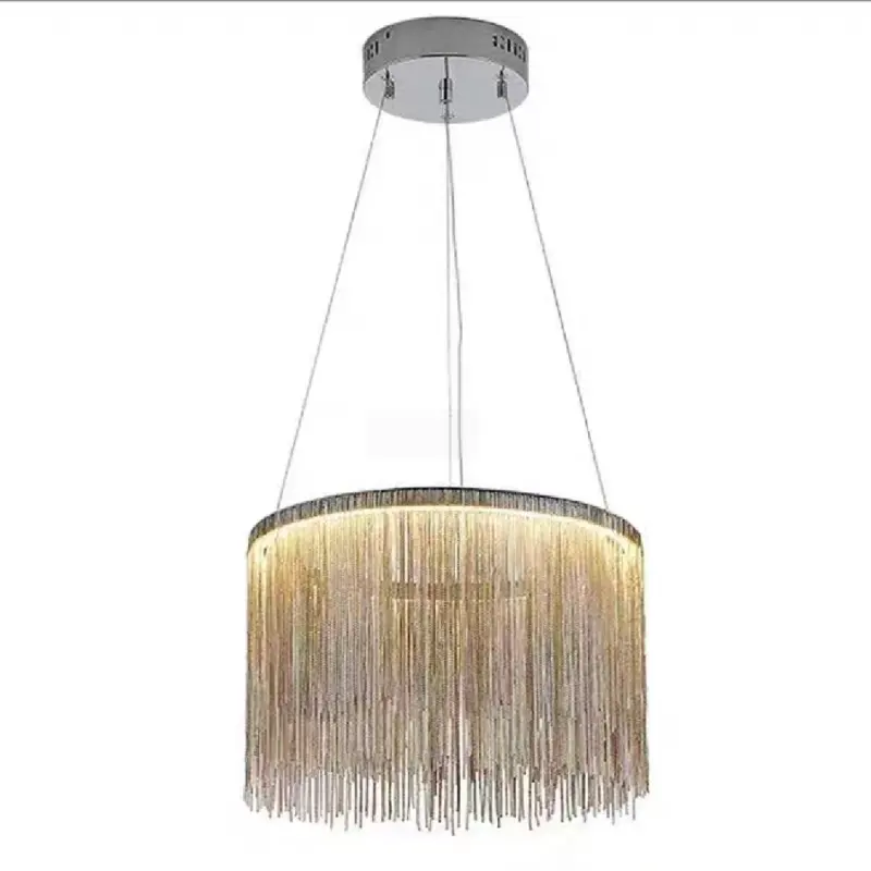 Previzualizare 2: Lustra LED suspendata cu telecomanda ILLUMINA MAGNUS, 20W, lumina Rece/Calda/Neutra, Dimabila, Argintiu