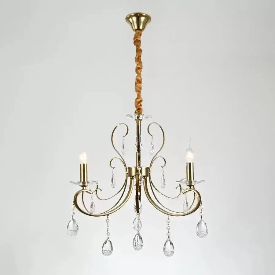 Candelabru Gustavo 3x E14 Auriu