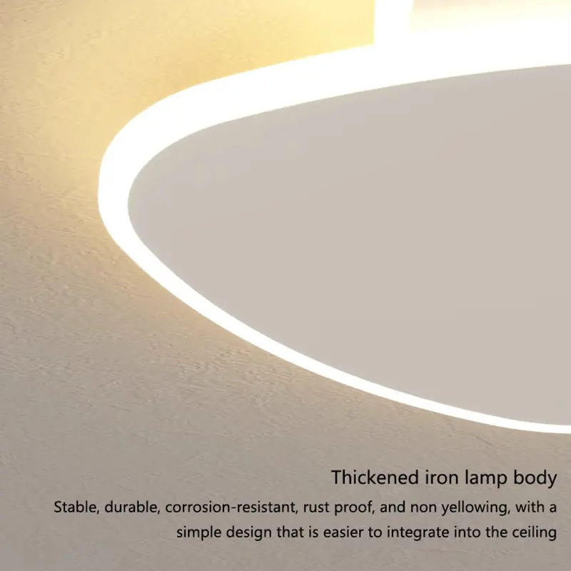 Previzualizare 2: Lustra LED cu telecomanda FUTURA LUMINA 66W, Ovala, lumina Rece/Calda/Neutra, Dimabila, Alb