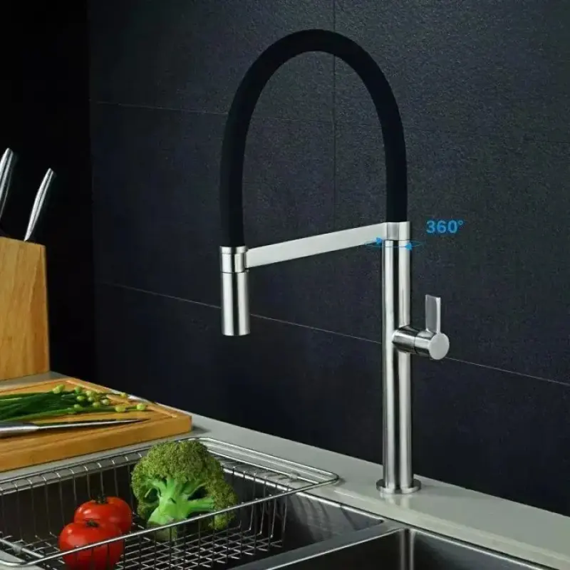 Previzualizare 2: Baterie Bucatarie KORMAN TECHNIK, Alama Sanitara, Crom, CF2044