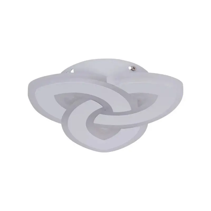 Previzualizare 3: Lustra LED SAGEATA 48W, Diametru 20cm, lumina Rece/Calda/Neutra, Alb